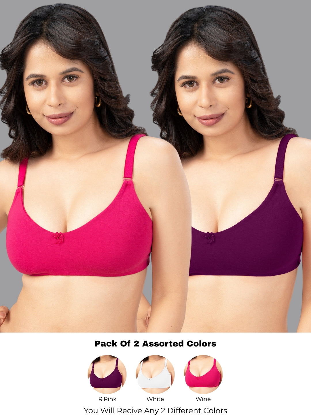 Lovable Non Padded Wirefree Full Coverage T-Shirt Bra