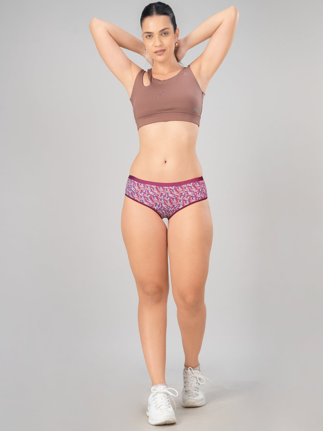 Women Multicolour Printed Hipster Panty - 1300-1399