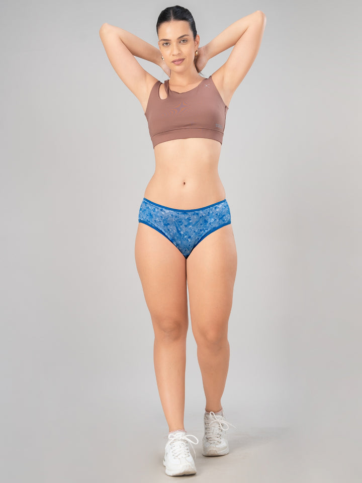 Women Multicolour Printed Hipster Panty - 1100-1199