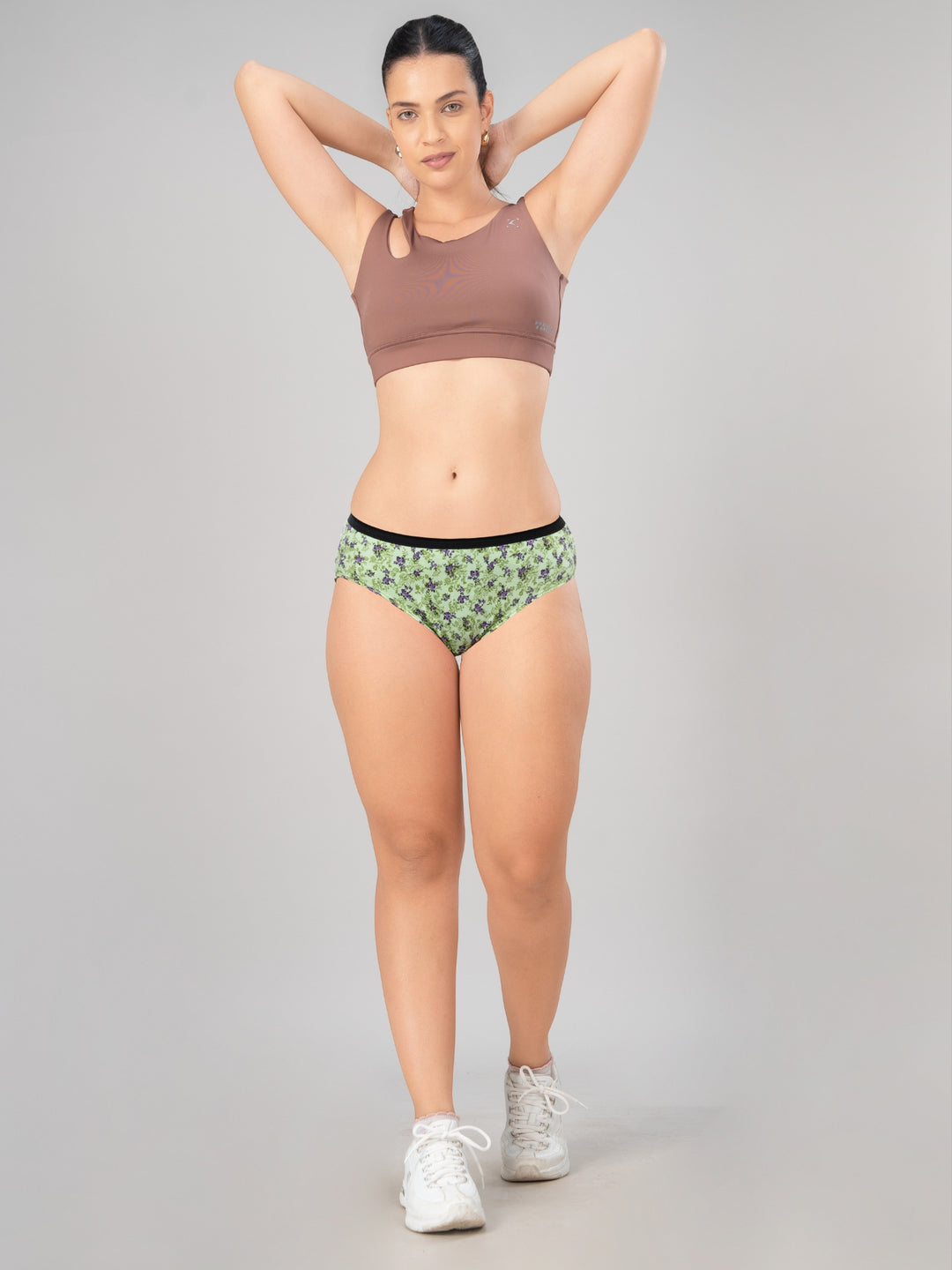 Women Multicolour Printed Hipster Panty - 1500-1599