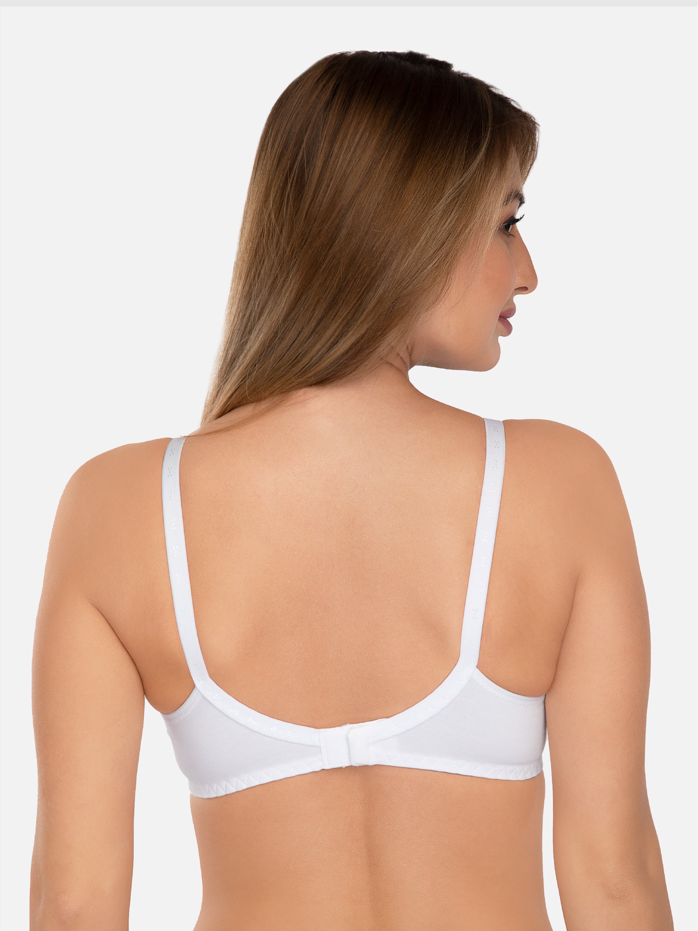 Daisy Dee White Non Padded Non Wired Full Coverage Maternity Bra NMDNA-White