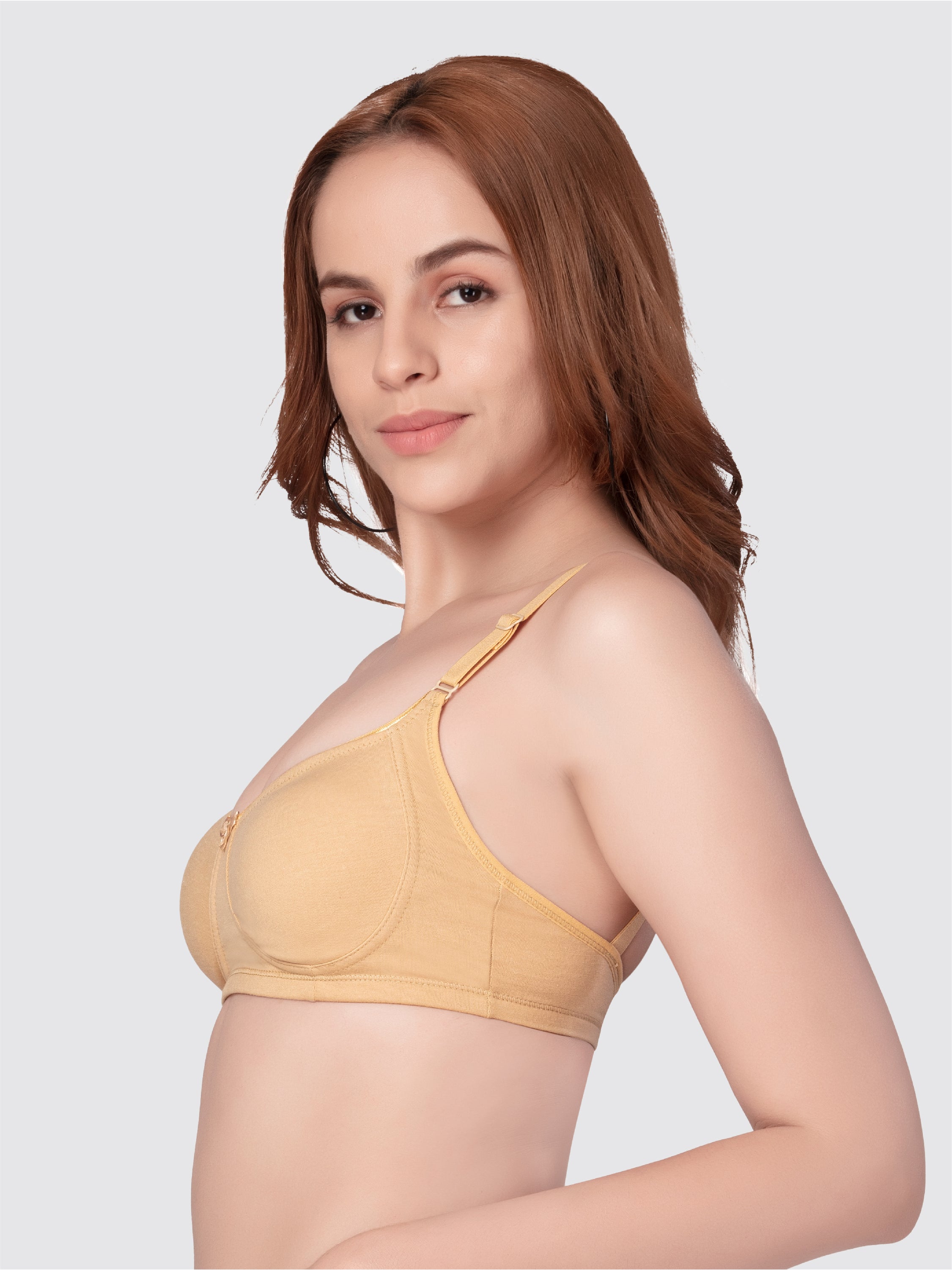 Daisy Dee Skin Non Padded Non-Wired Full Coverage T-Shirt Bra - NZYA-Skin