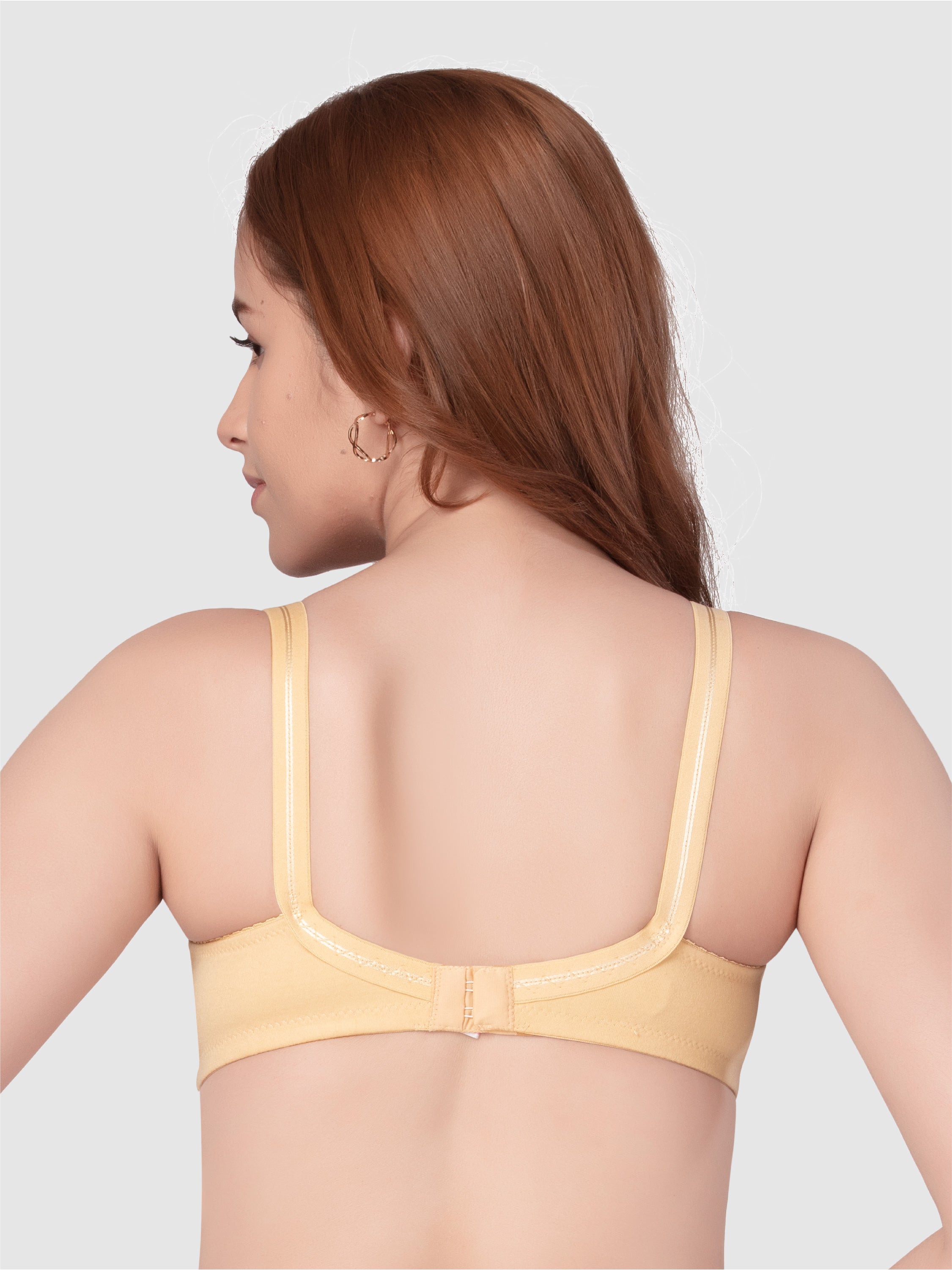 Daisy Dee Skin Non Padded Non Wired Full Coverage Bra - NALESHA-Skin