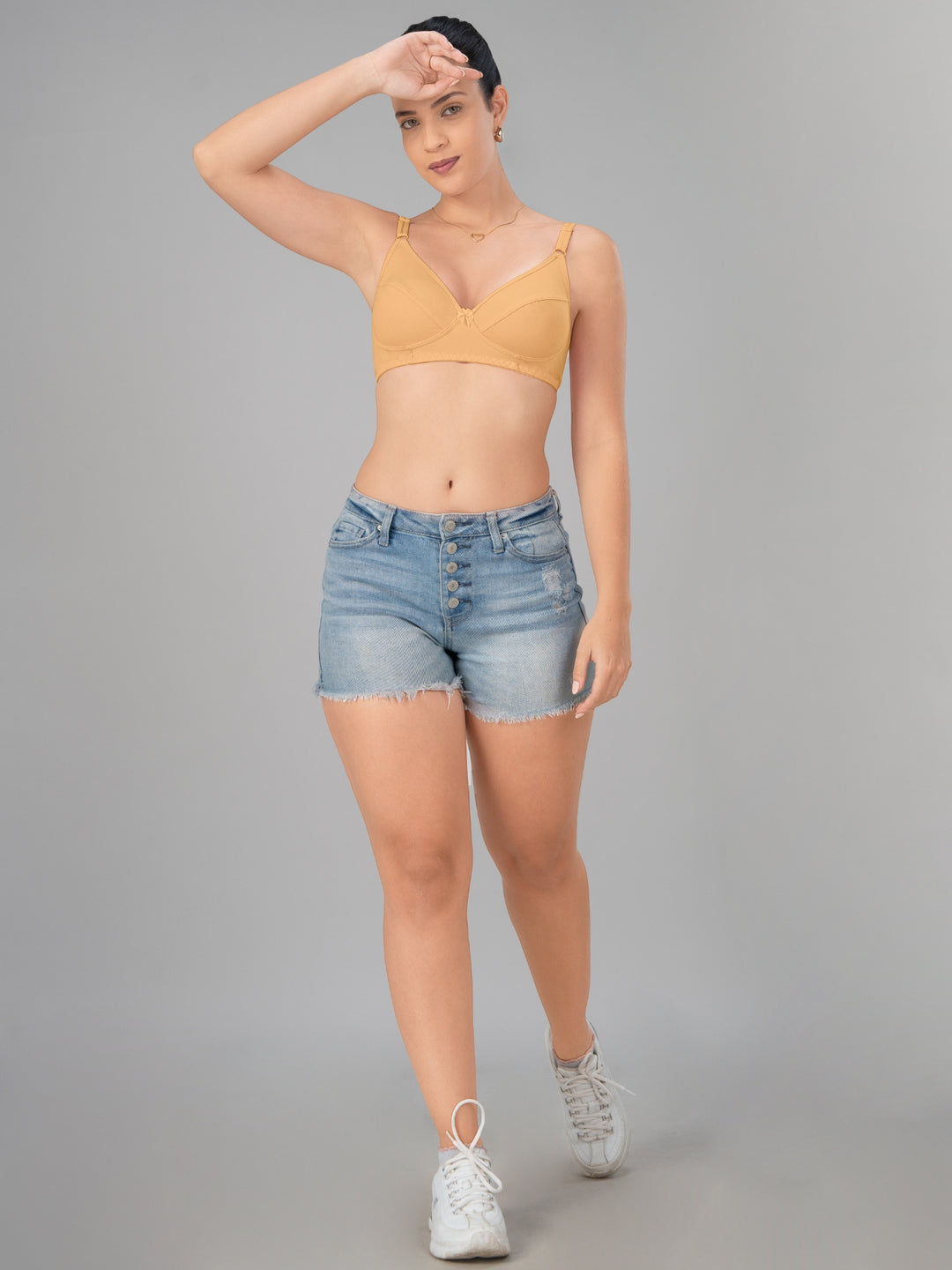 Lovable Skin Non Padded Non Wired Full Coverage Bra L-1797-SKIN