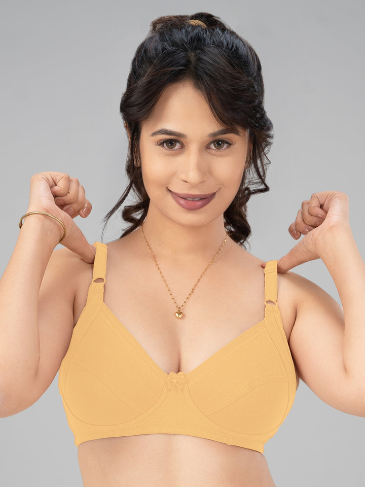 Lovable Skin Non Padded Non Wired Full Coverage Bra L-2298-SKIN