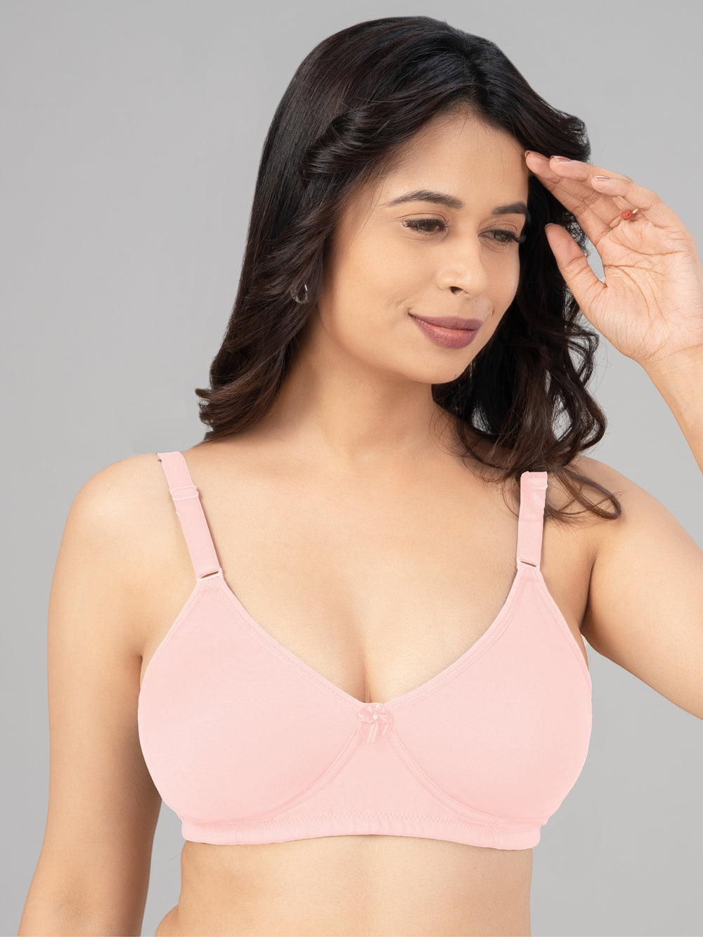 Lovable Non Padded Double Layered Wirefree Full Coverage T-Shirt Bra