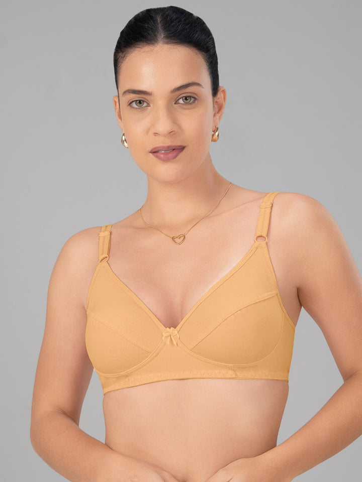 Lovable Skin Non Padded Non Wired Full Coverage Bra L-1797-SKIN