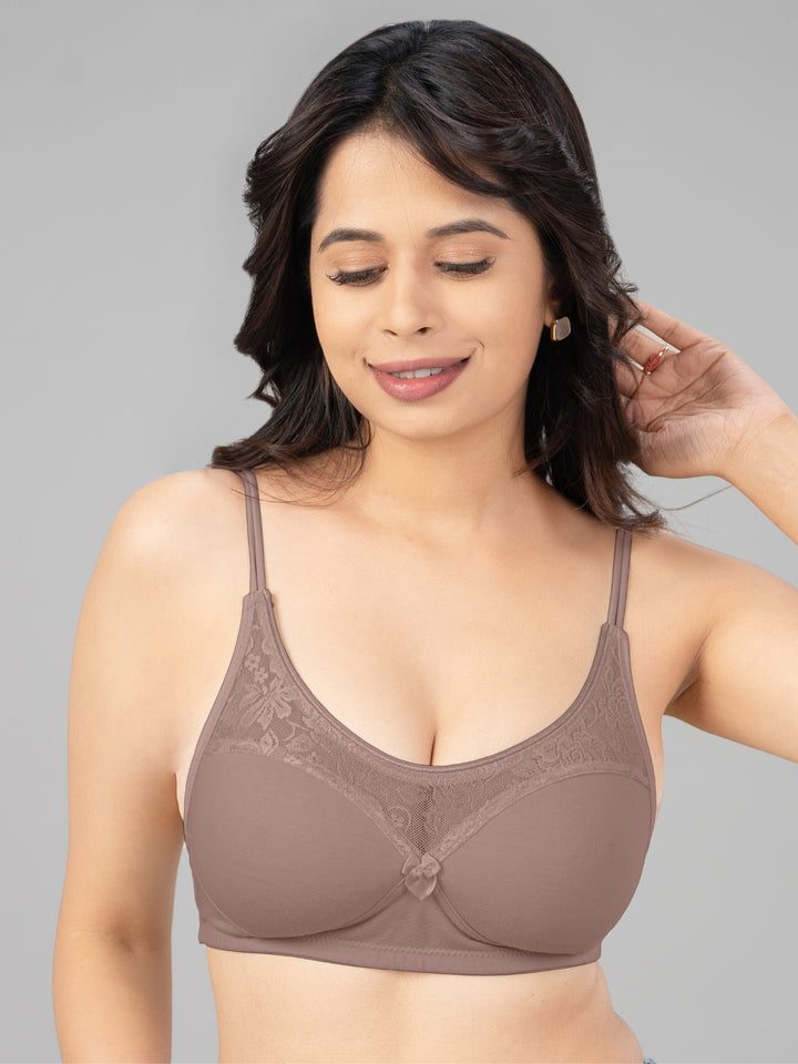 Lovable Lightly Padded Wirefree Full Coverage T-Shirt Bra