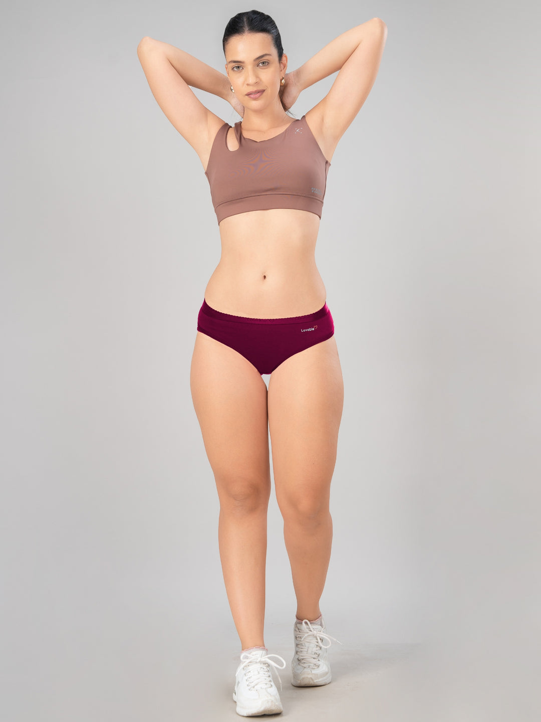 Women Multicolour Solid Bikini Panty - COTTON BIKINI