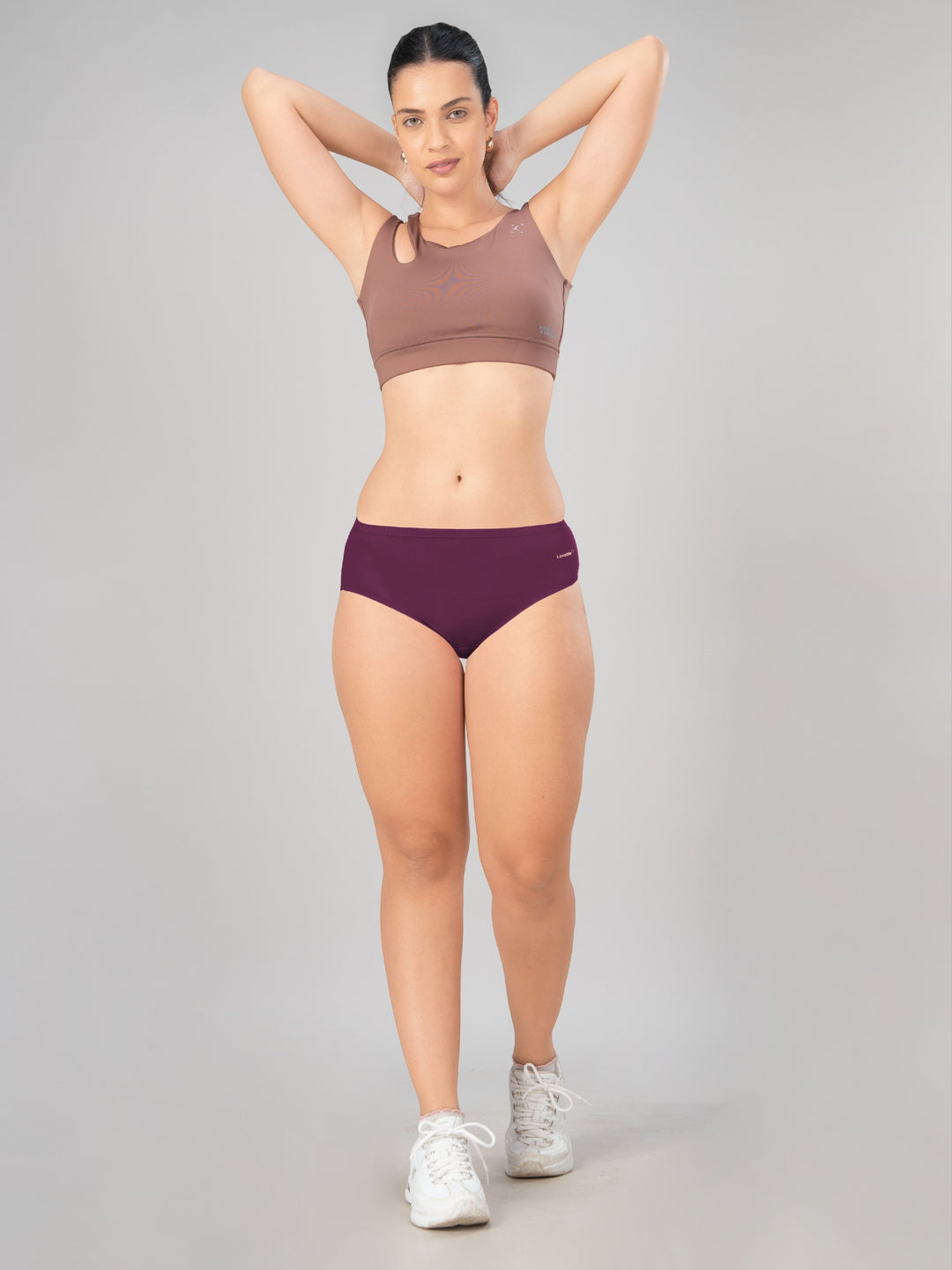 Women Multicolour Solid Hipster Panty - HIP-N-HEP REG