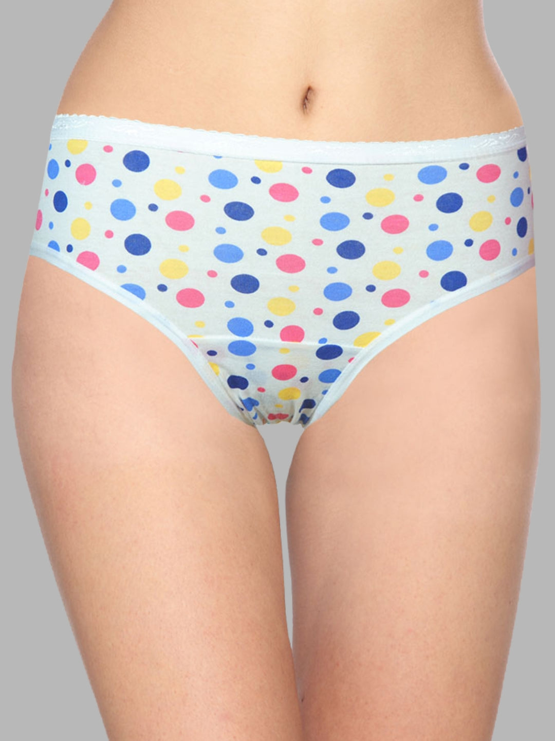 Women Multicolour Printed Assorted Hipster Panty (Pack of 3)- Lotus
