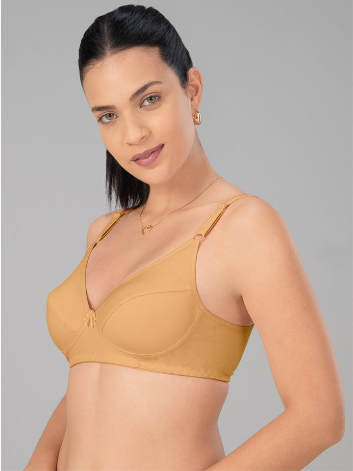 Lovable Skin Non Padded Non Wired Full Coverage Bra L-1797-SKIN