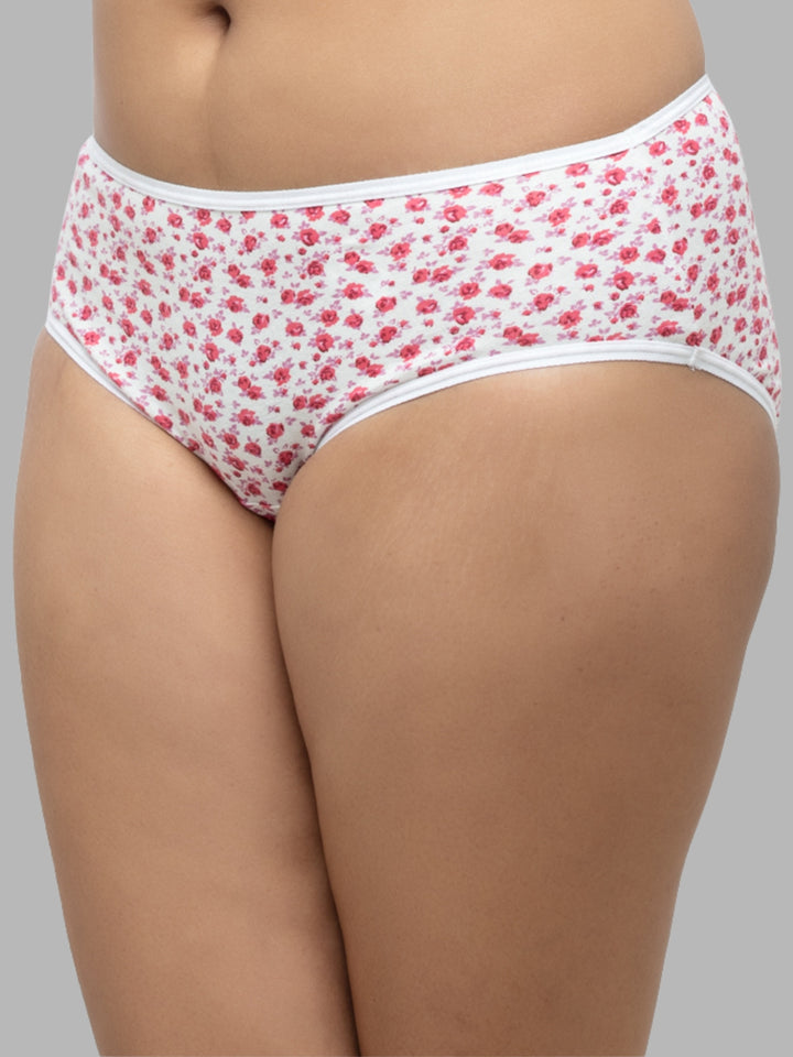 Women Multicolour Printed Hipster Panty - 1100-1199