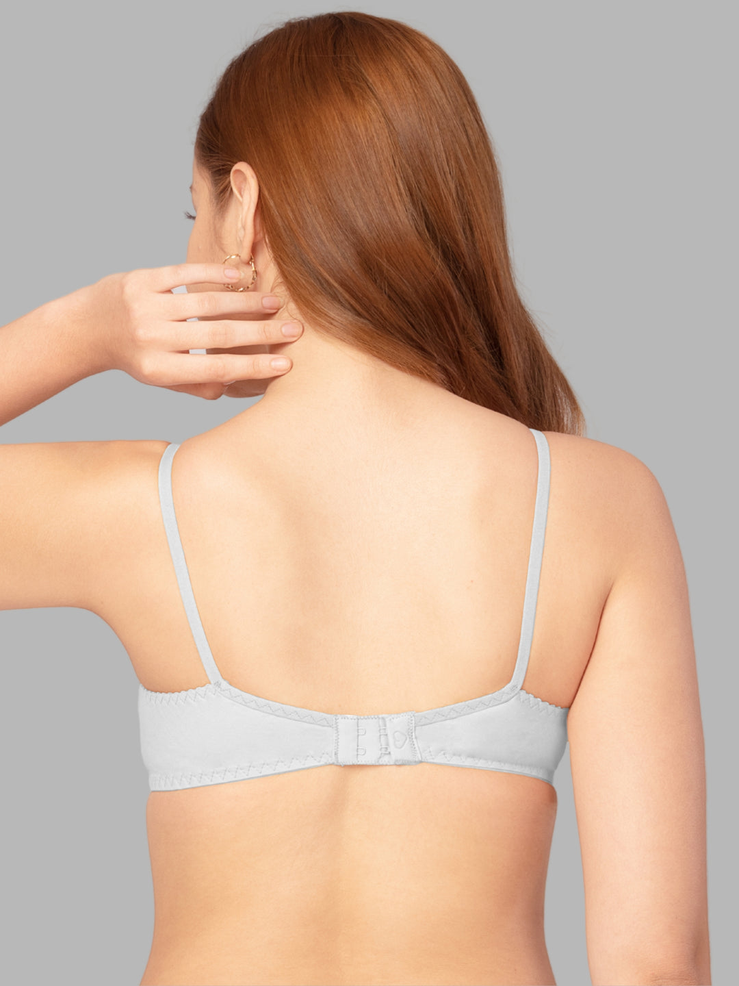 Daisy Dee White Non Padded Non Wired Full Coverage Bra NARTHE-White