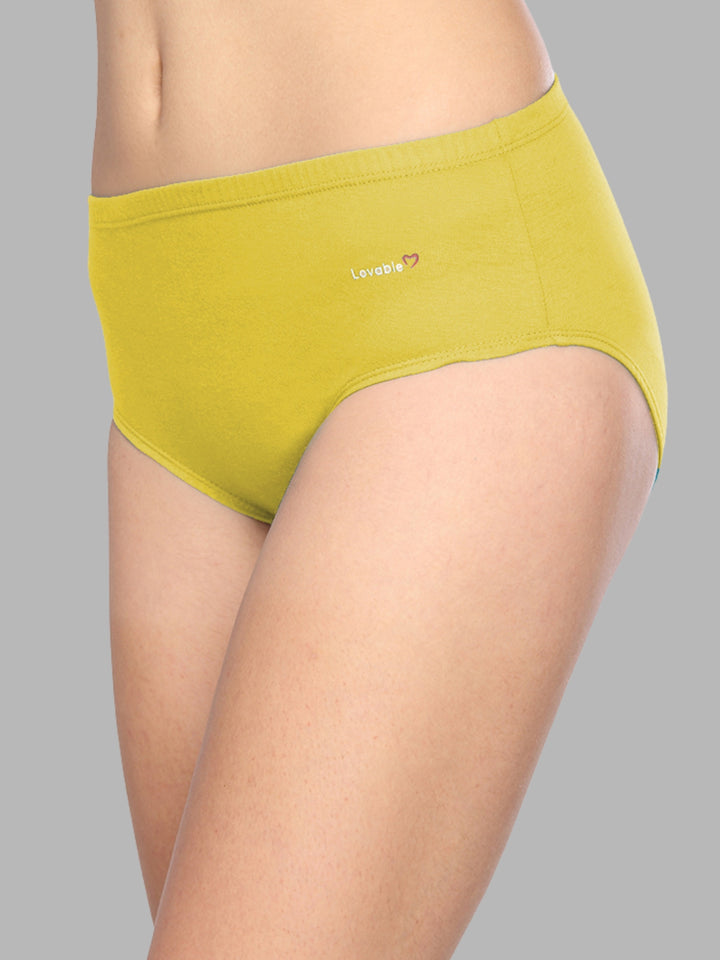 Women Multicolour Solid Hipster Panty - HIP-N-HEP REG