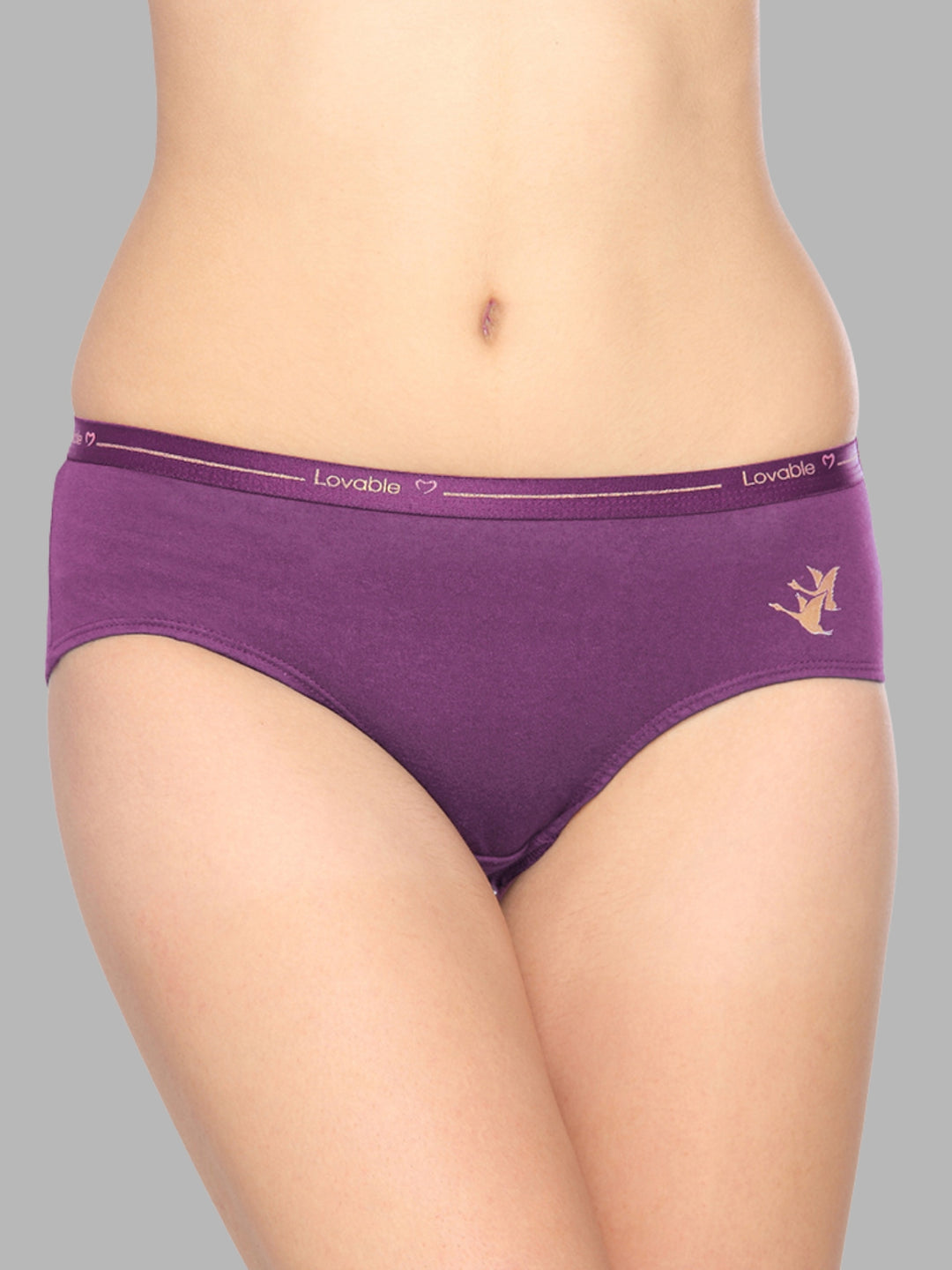 Women Multicolour Solid Hipster Panty - GLITTERS
