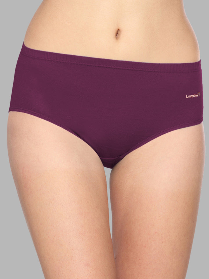 Women Multicolour Solid Hipster Panty - HIP-N-HEP REG