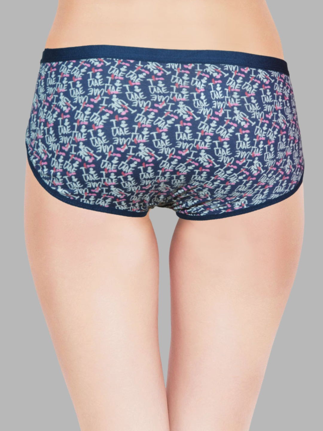 Women Multicolour Printed Hipster Panty - 1300-1399