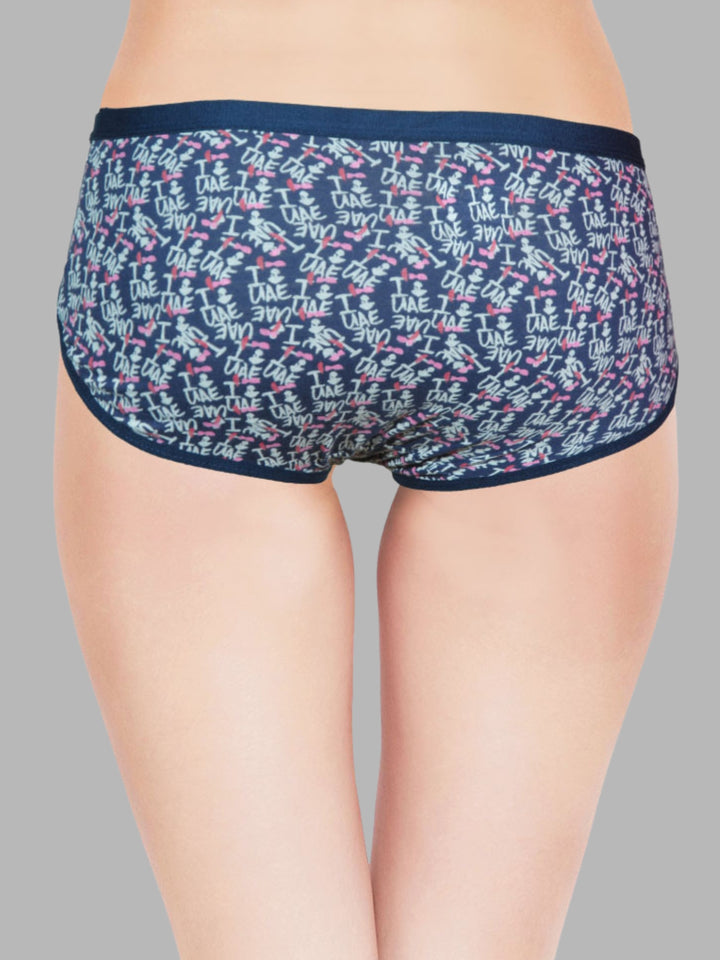 Women Multicolour Printed Hipster Panty - 1300-1399