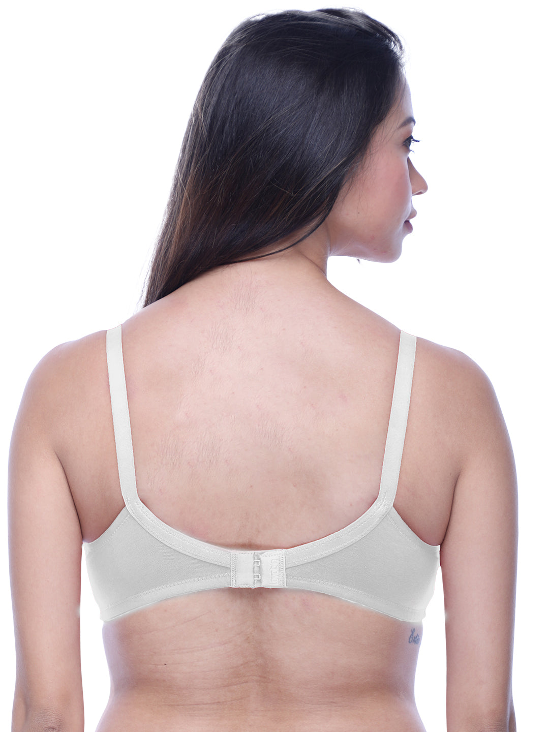 Lovable Non Padded Non Wired Full Coverage Bra - (Pack of 2) COMFYST Prime-White/Red