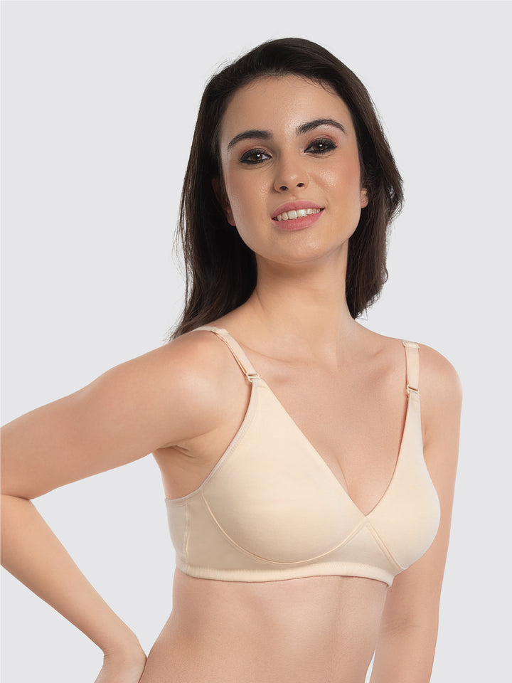 Lovable Non Padded Non Wired Full Coverage Bra - (Pack Of 2)