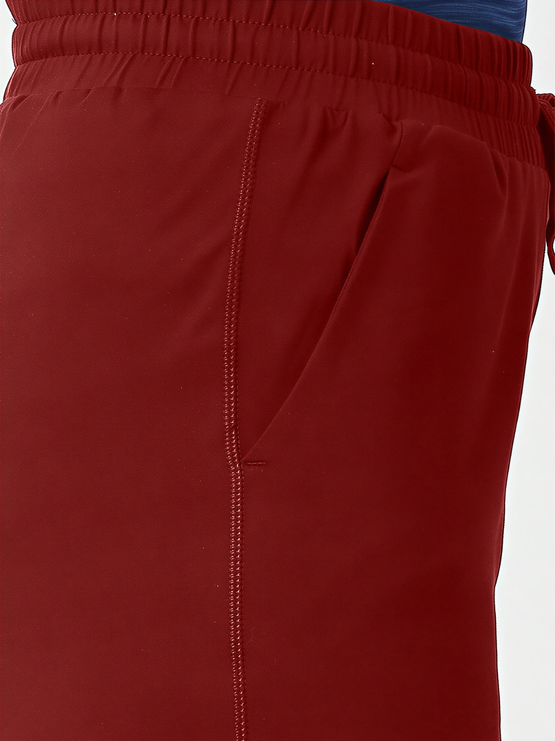 Women Maroon Solid Mid Rise Yoga Pants-BASE PACE YOGA_MR