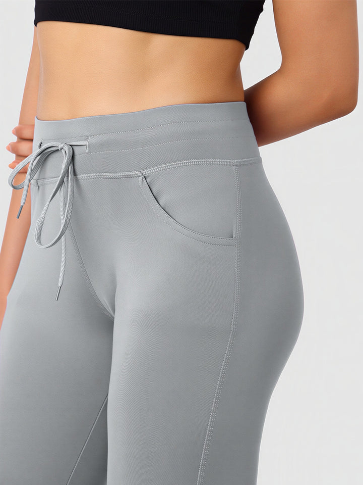 Women Cool Grey Solid Skinny Fit Tights - Accolade-CG