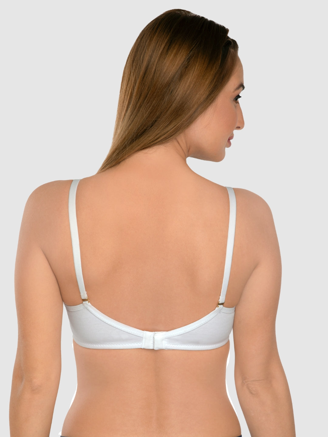 Daisy Dee Black and White Non Padded Non-Wired Full Coverage Bra Pack of 2 - NMPL-Black/White