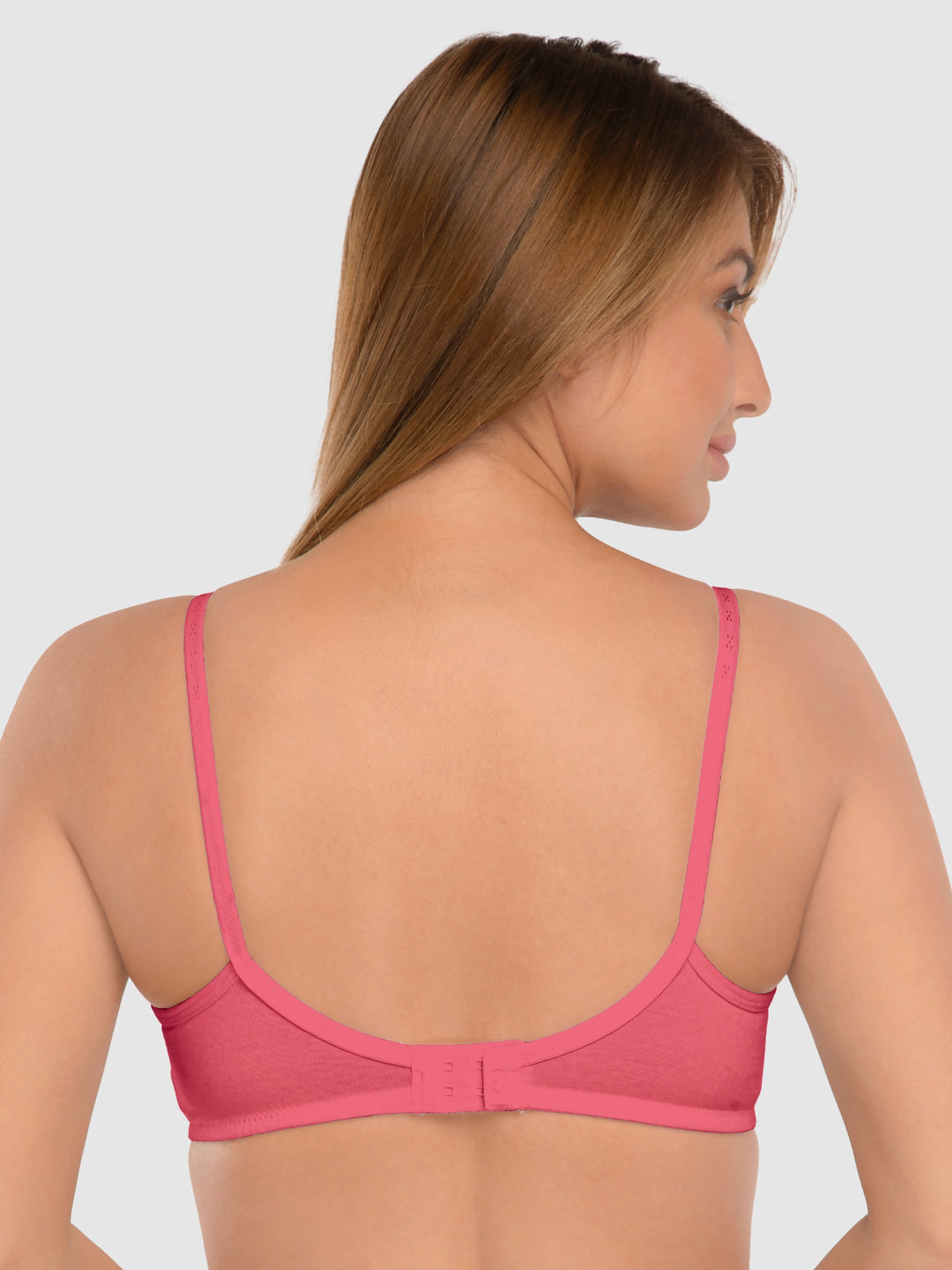 Daisy Dee Carrot and Yellow Non Padded Non-Wired Full Coverage T-Shirt Bra Pack of 2 - NDSZN-Carrot/Yellow