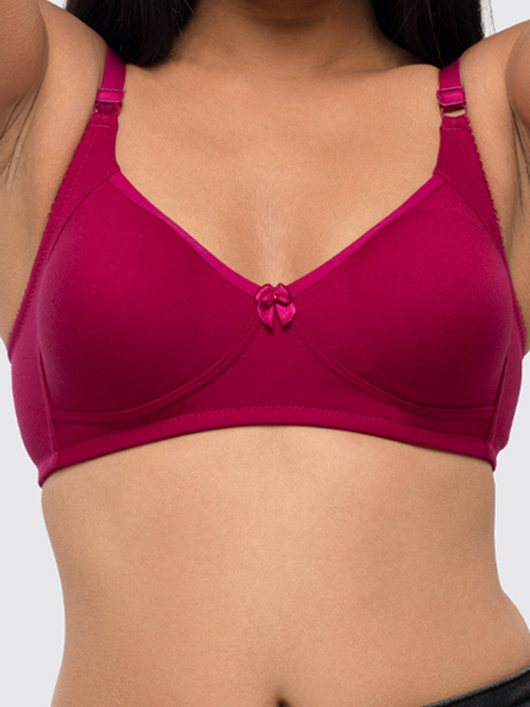 Lovable Violet Non Padded Non Wired Full Coverage Bra Contours_Violet