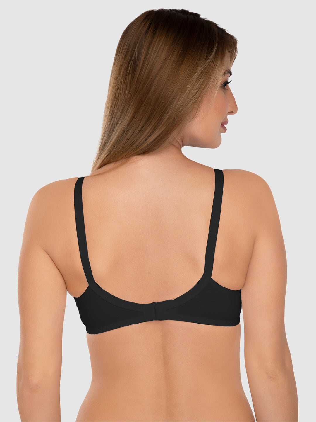 Daisy Dee Black and White Non Padded Full Coverage Maternity Bra Pack of 2 - NMDNA-Black/White