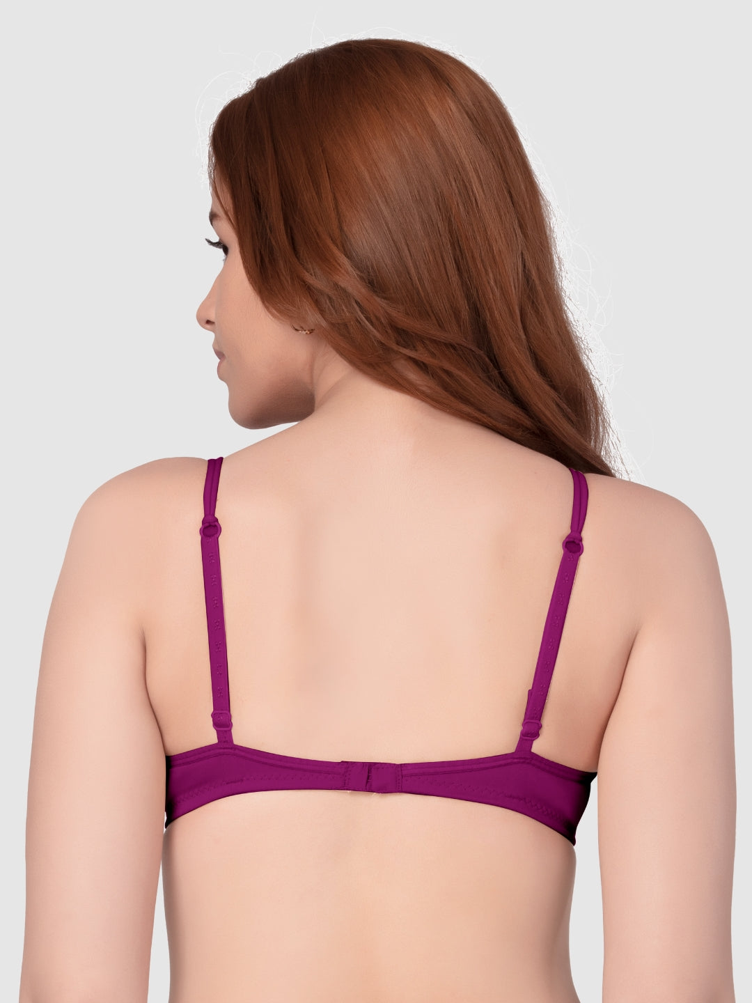 Daisy Dee Magenta and Yellow Padded Non-Wired Full Coverage Bra Pack of 2 - NKWI-Magenta/Yellow