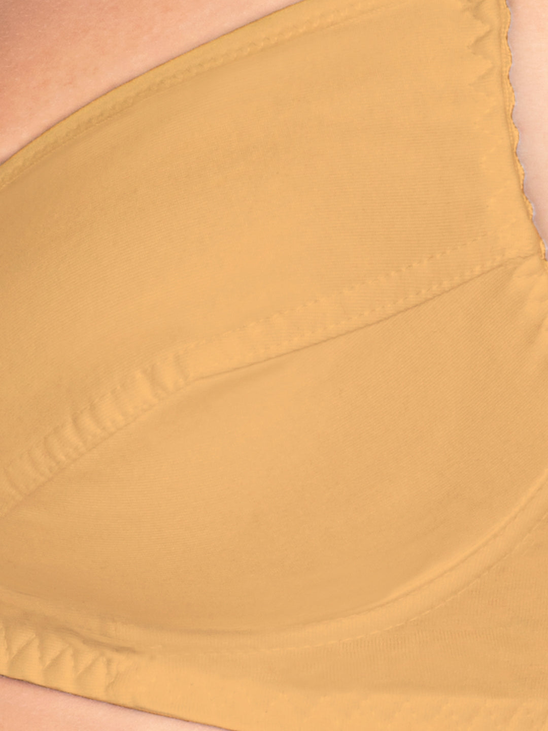 Daisy Dee Skin and Carrot Non Padded Wirefree Full Coverage T-Shirt Bra Pack of 2 - NCLBR-SKIN/CARROT