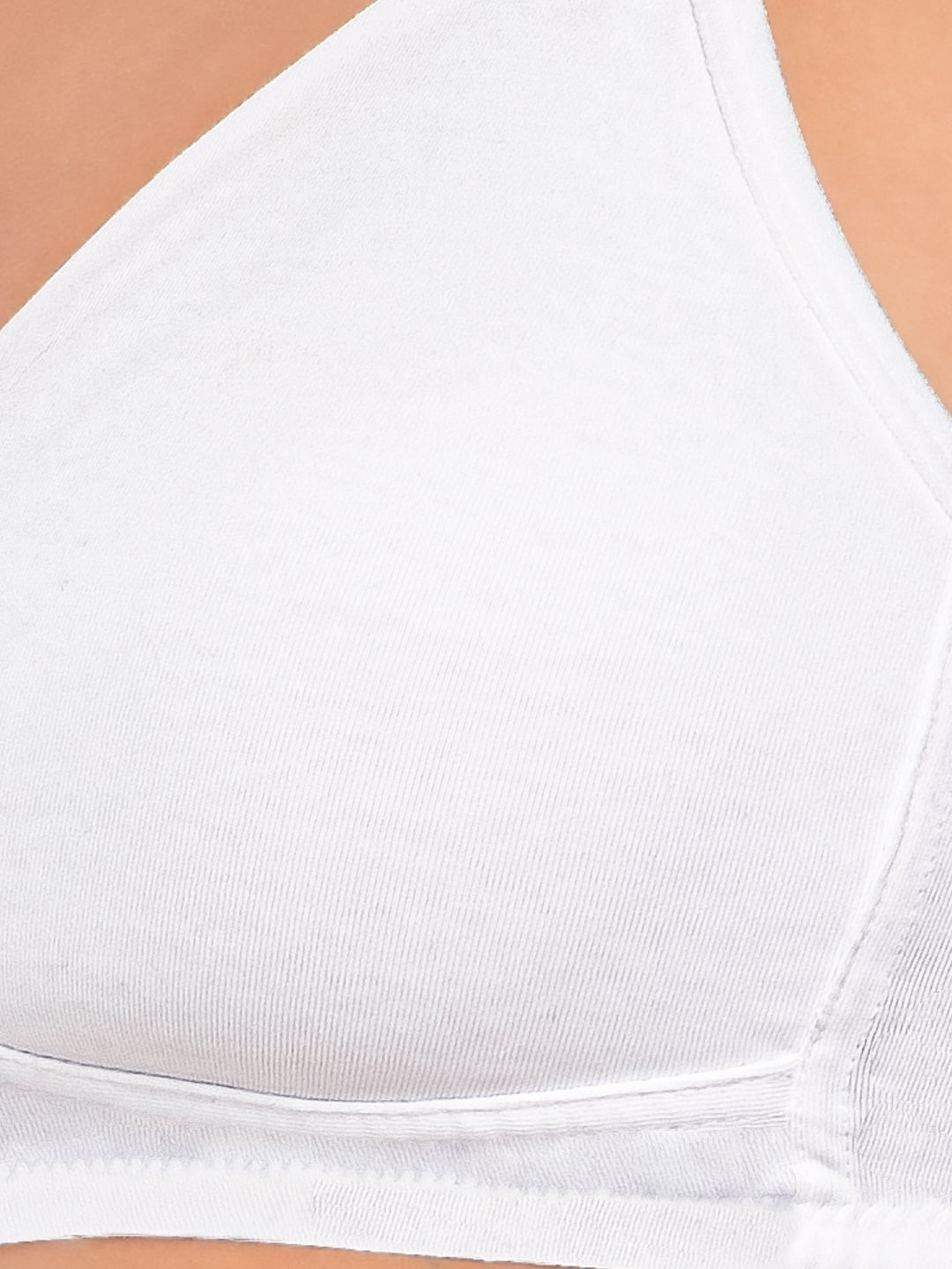 Daisy Dee White and Skin Non Padded Non-Wired Full Coverage T-Shirt Bra Pack of 2 - NDSZN-White/Skin