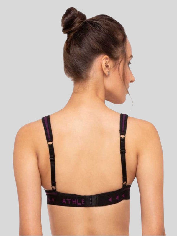 Lovable Wine Padded Non Wired Full Coverage Bra - YUTH BRA-PU
