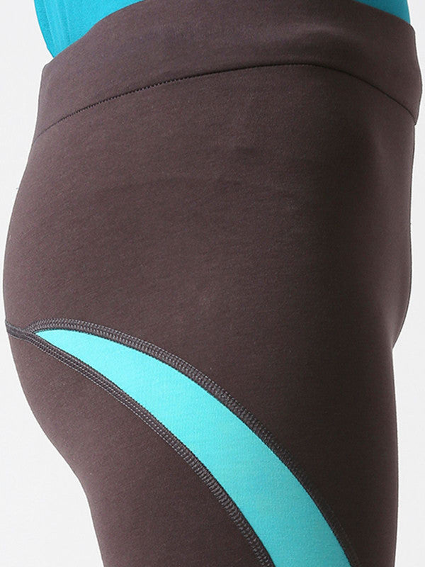 Women Dark Grey Solid Capri-MAXFIT IMPACT CAPRI-DG