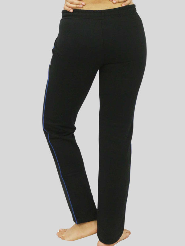 Women Black Solid Track Pant & Joggers - NEO CLASSIC TRACK XC_XC-BK