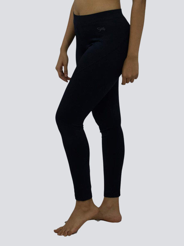 Women Navy blue Solid Tights - Aero Sprinter - NB