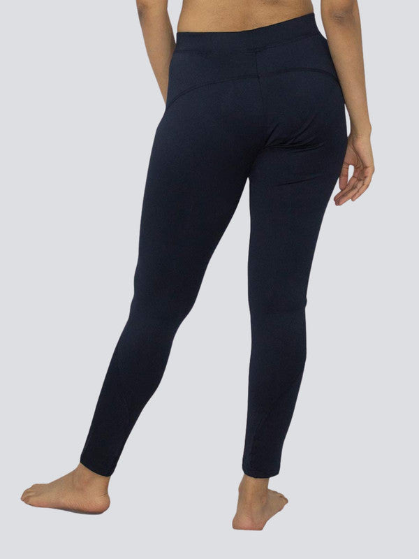 Women Navy blue Solid Tights - Aero Sprinter - NB