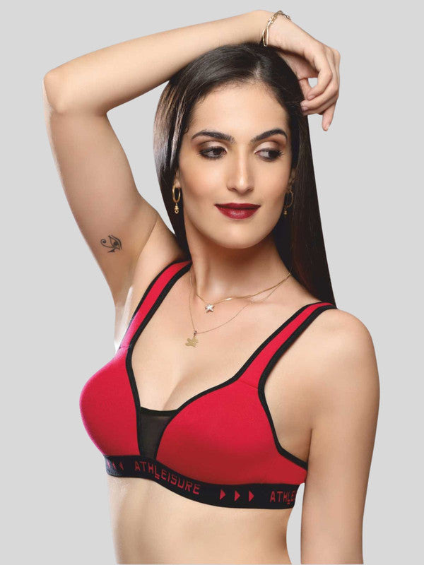 Lovable Fuchsia Padded Non Wired Full Coverage Bra - YUTH BRA-FU