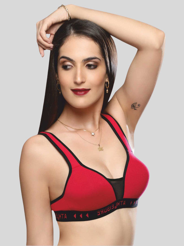 Lovable Fuchsia Padded Non Wired Full Coverage Bra - YUTH BRA-FU