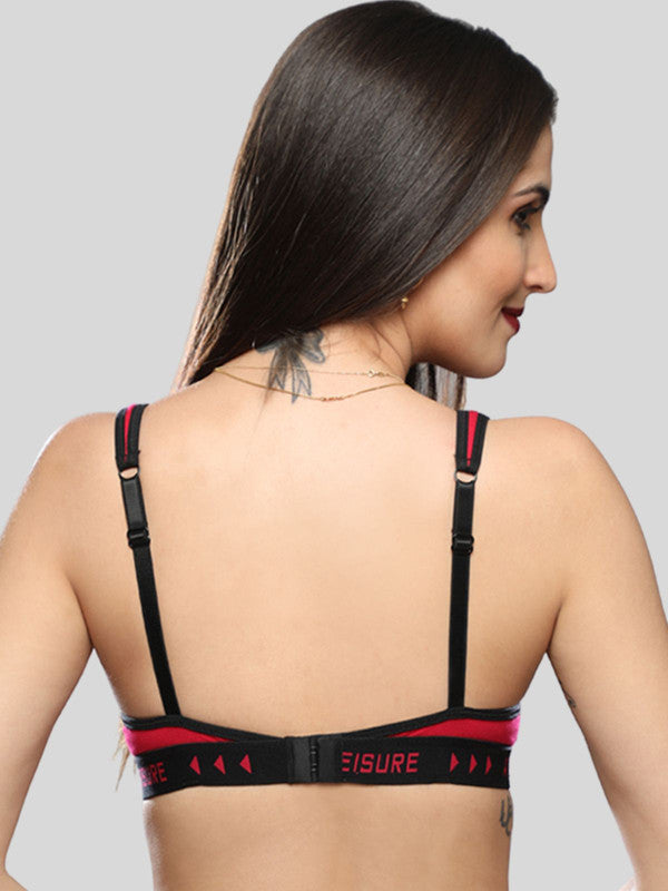 Lovable Fuchsia Padded Non Wired Full Coverage Bra - YUTH BRA-FU