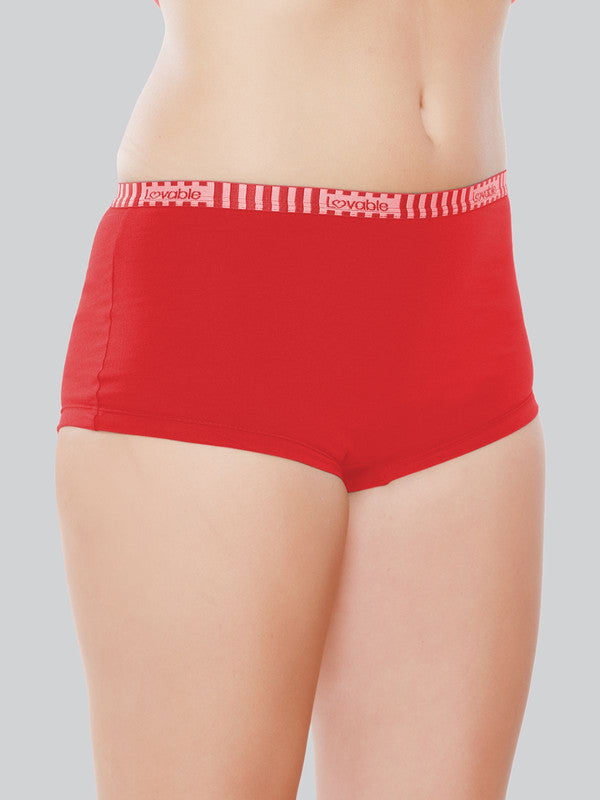 Women Assorted Solid Boy Shorts Panty - (Pack of 2)  LEP-2021-ASSORTED