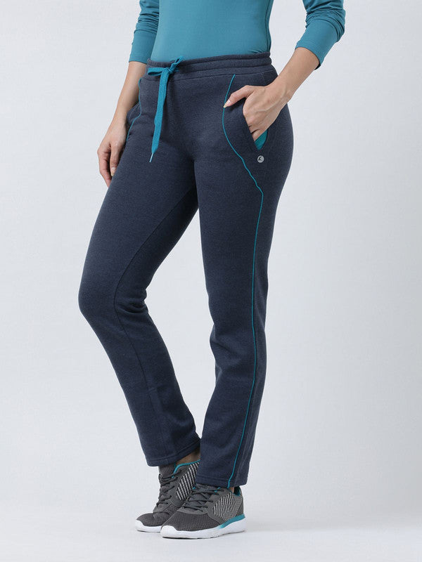 Women Steel Grey Solid Track Pant- NEO CLASSIC TRACK XC - STG