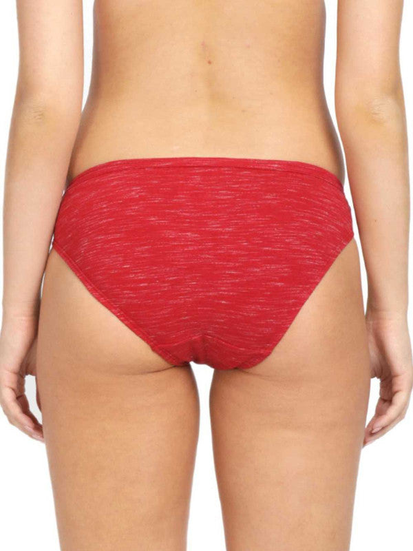Women Red Solid Bikini Panty PREMIUM PANTIES_BRICK-RED-Lovable India