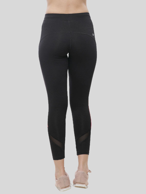 Women Black Solid Track Pants & Joggers RUN TIME TRACK- BK