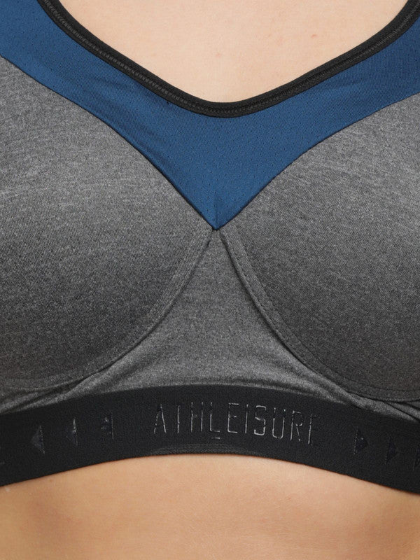 Lovable Light Grey Non Padded Non Wired Full Coverage Bra - ADVAITA TECH-LG