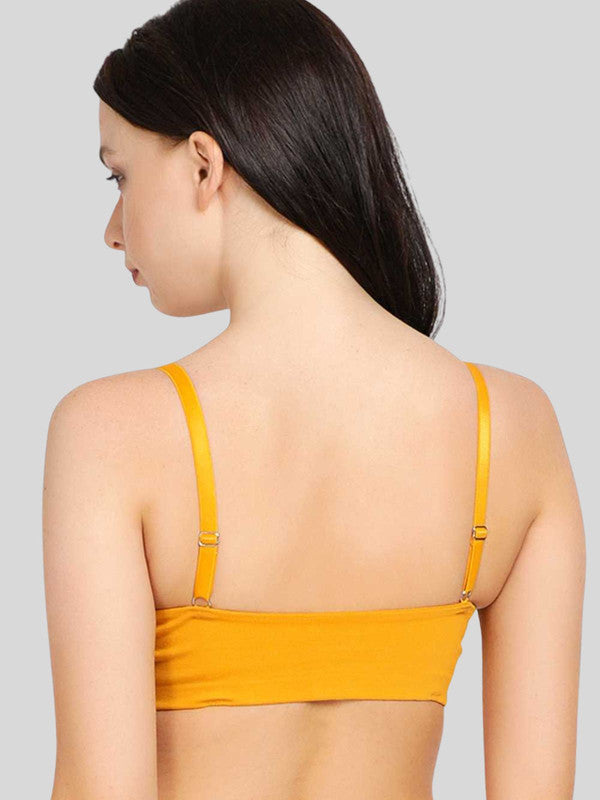 Lovable Mustard Non Padded Non Wired Full Coverage Cami Bra - VITALITY CAMI-MS