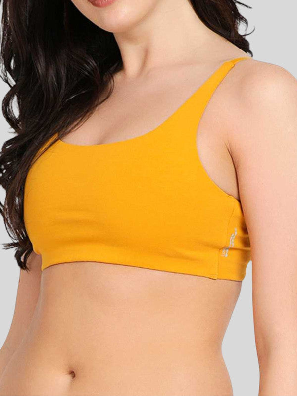 Lovable Mustard Non Padded Non Wired Full Coverage Cami Bra - VITALITY CAMI-MS