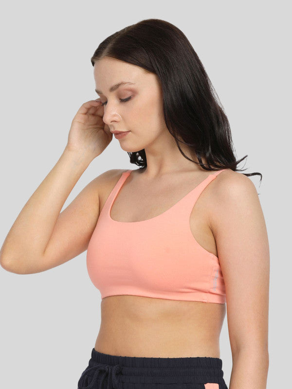 Lovable Light Pink Non Padded Non Wired Full Coverage Cami Bra - VITALITY CAMI-Light Pink